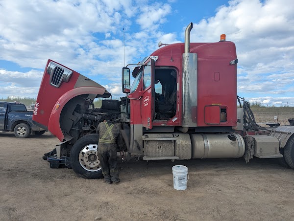 Super tire and lube Ltd. (Semi truck and trailer)