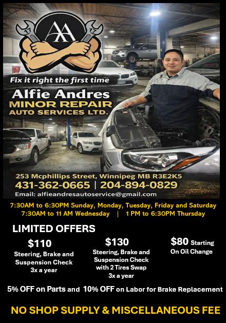 Alfie Andres Minor Repair Auto Service Ltd