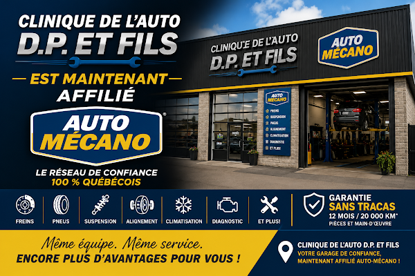 Clinique de l'auto Dp et Fils inc