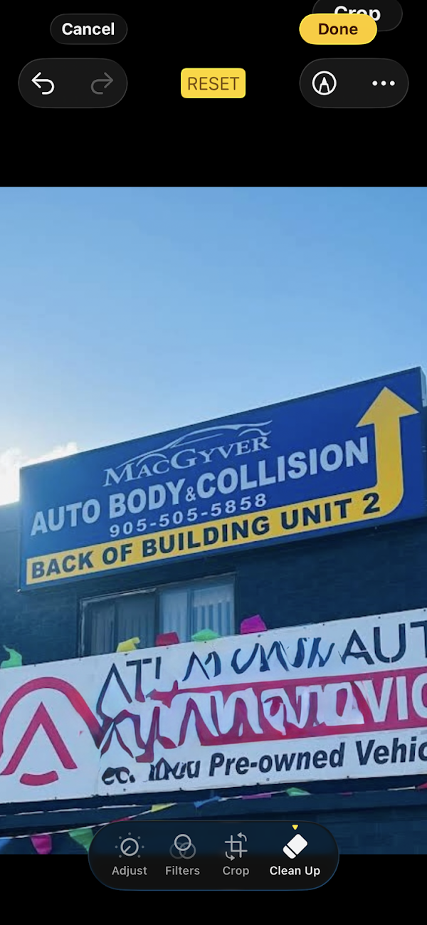 MacGyver Auto Body Collision (UNIT 2