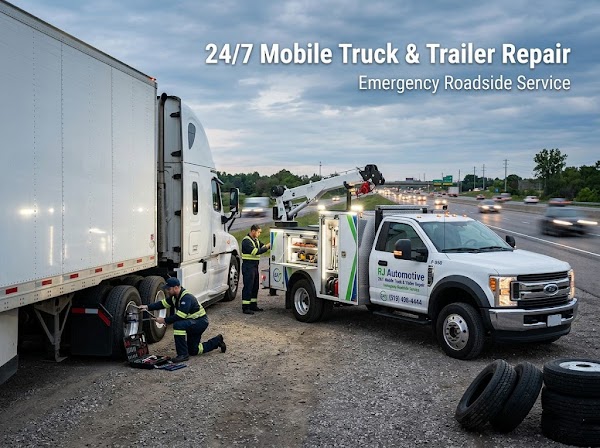 RJ Automotive: 24/7 Mobile Truck & Trailer Repair