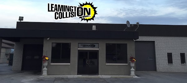 Leamington Collision logo