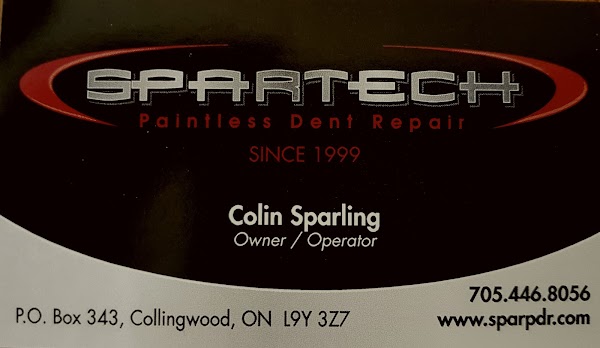 SparPdr Inc. Spartech Paintless Dent Repair